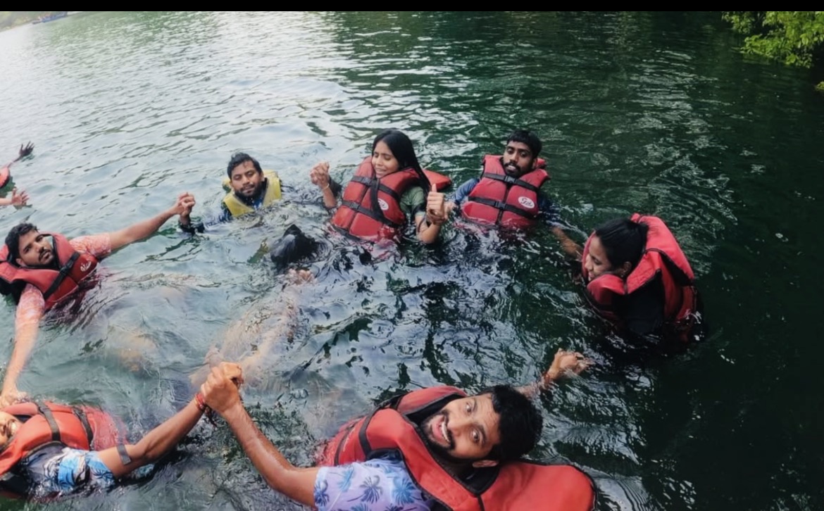 River adventure activity at Aranya Jungle Stay