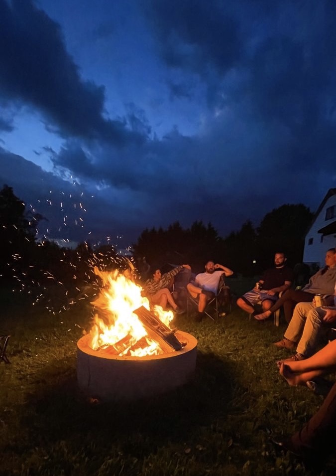Bonfire night experience at Aranya Jungle Stay
